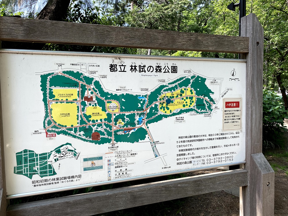 林試の森公園地図