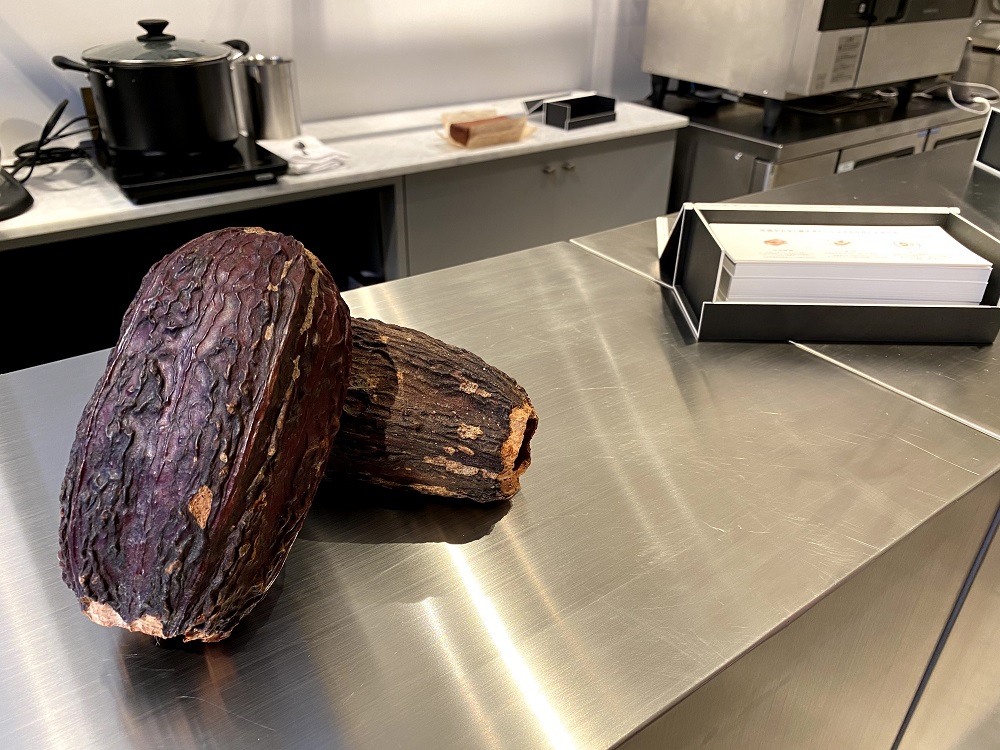 3種類のカカオ豆を厳選して使用