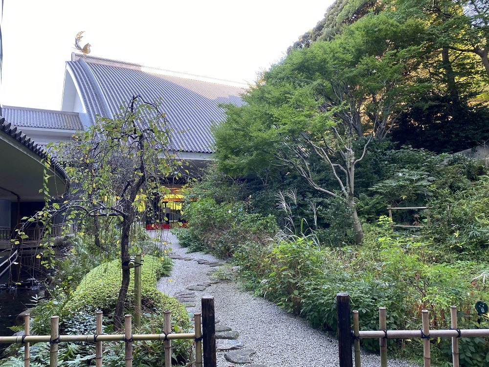 ホテル雅叙園東京の庭園
