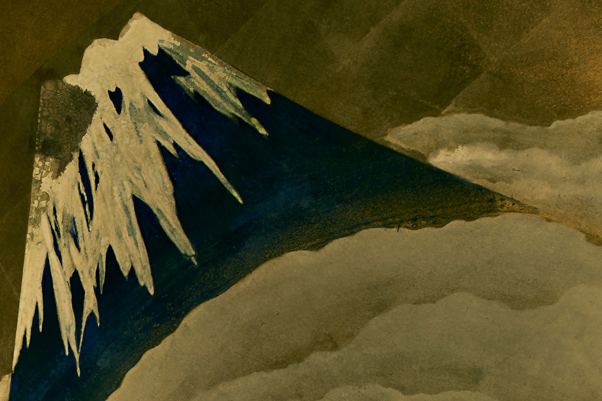 静水の間・富士山