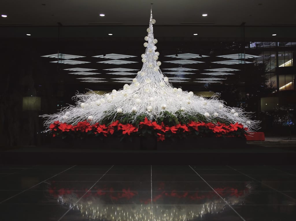 ホテル雅叙園東京のクリスマス装飾