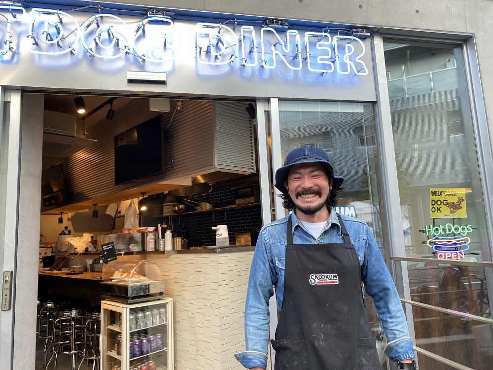 スクーカムホットドッグダイナー・飯田優作さん