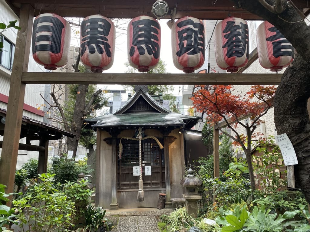 目黒銀座にある馬頭観音