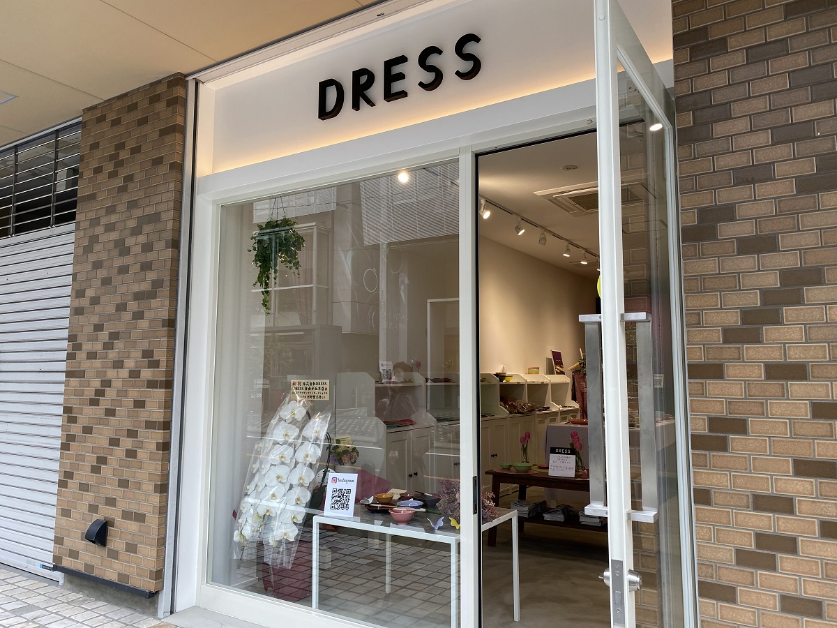 テーブルウェアブランド「DRESS」が東京・自由が丘にオープン