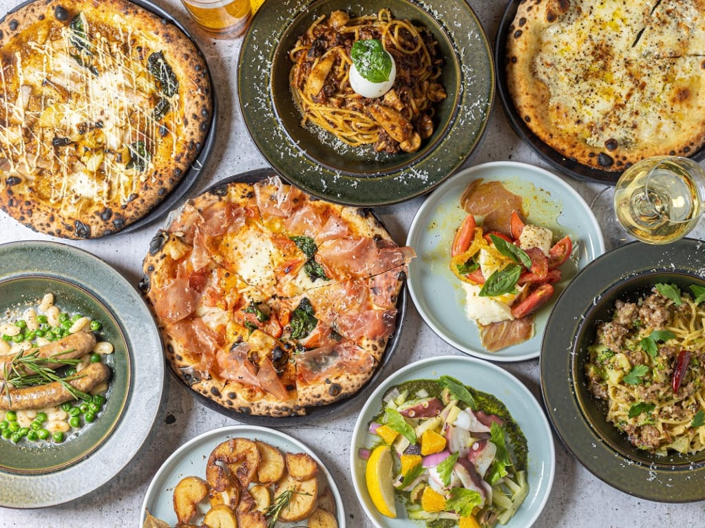 ノッタ・ピザはピザだけではないメニューをそろえたお店