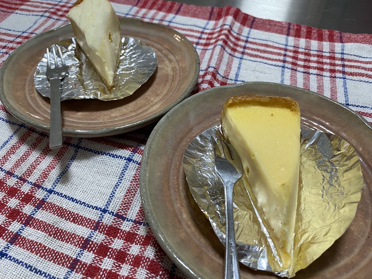 ヨハンのチーズケーキ2種類