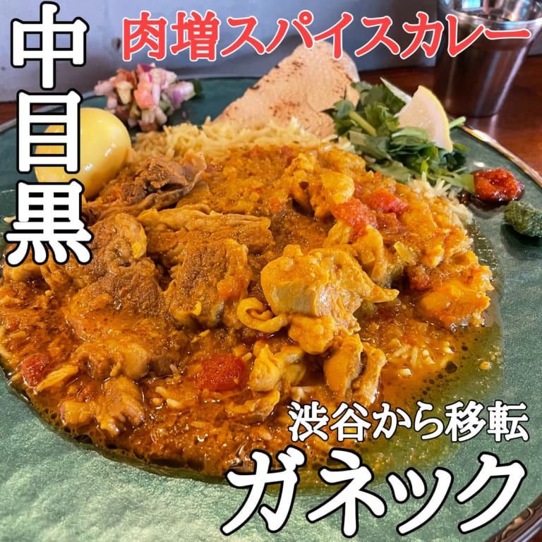 肉スパイスカレーガネック