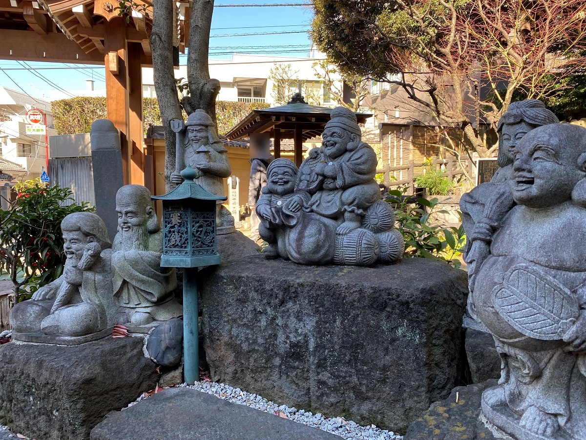 大圓寺・七福神像