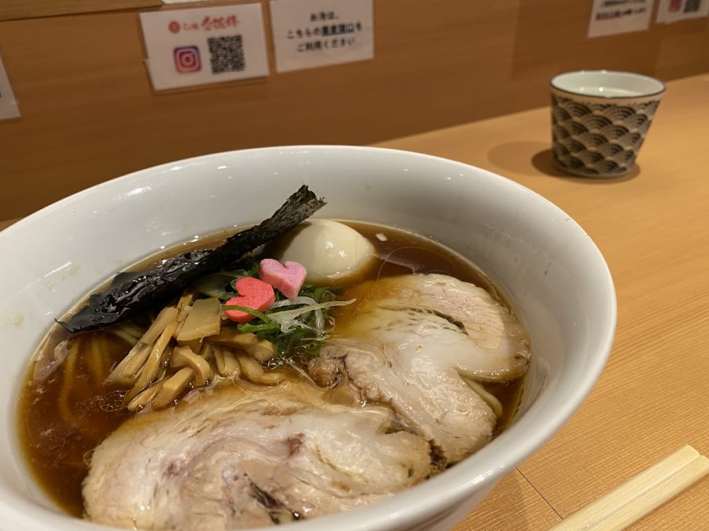 味玉付き醤油らぁ麺