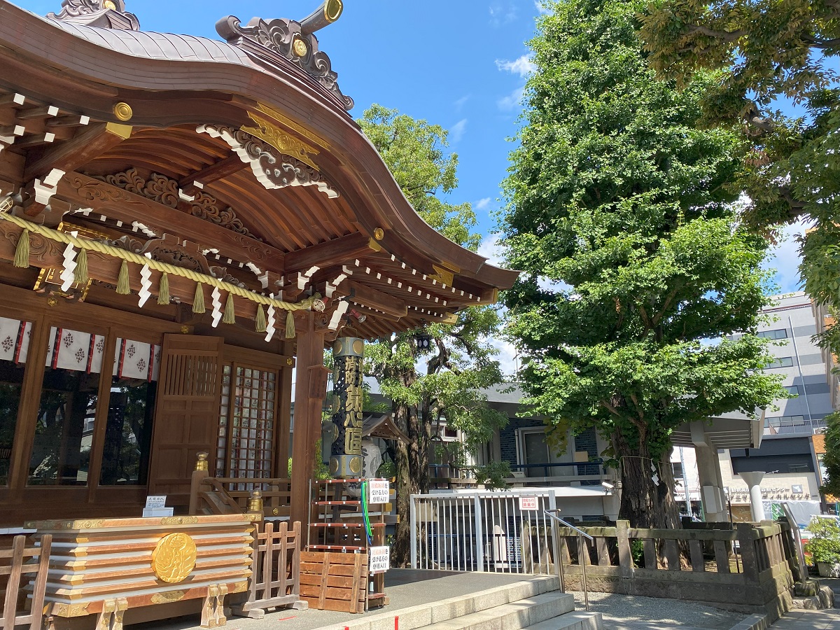 目黒大鳥神社は茅の輪を設置せず