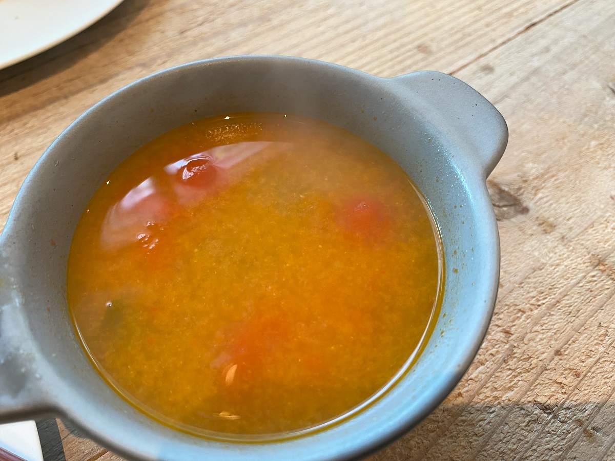 優しい味わいの野菜スープ
