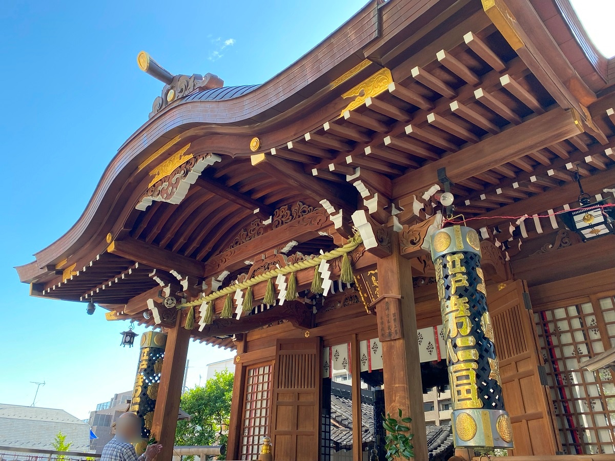 目黒大鳥神社の例大祭は大変混雑します
