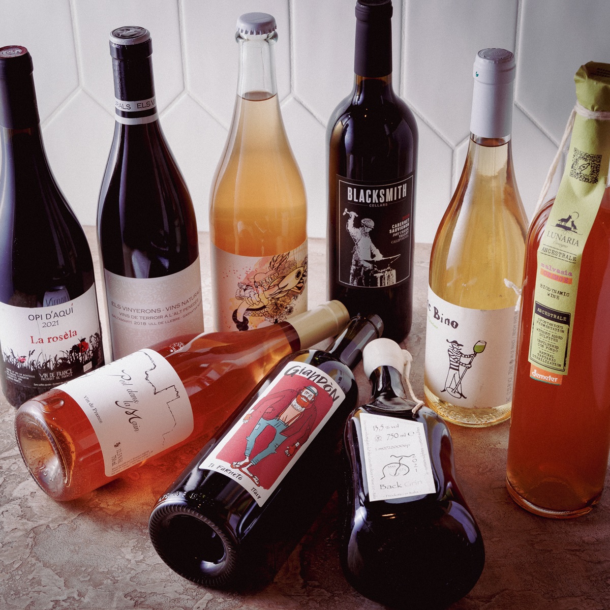 43種類の豊富なナチュールワインをラインナップ