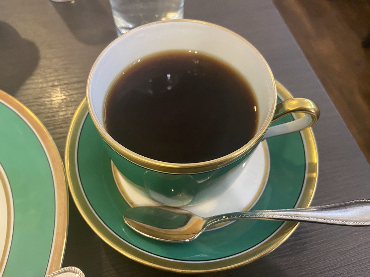 カフェロッビアのコーヒー
