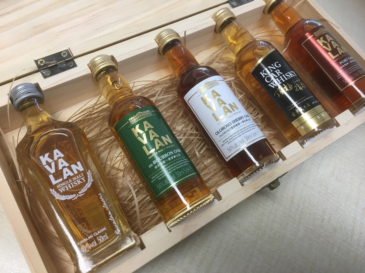 台湾ウイスキー・カバランのお土産