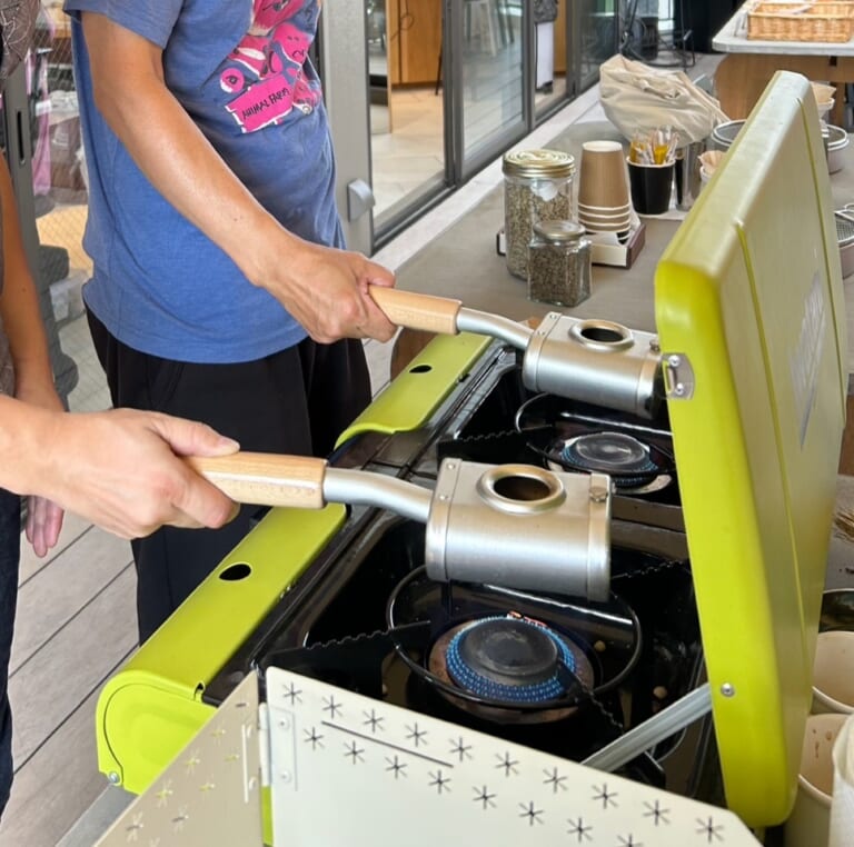 自分で飲むコーヒーは自分で焙煎する