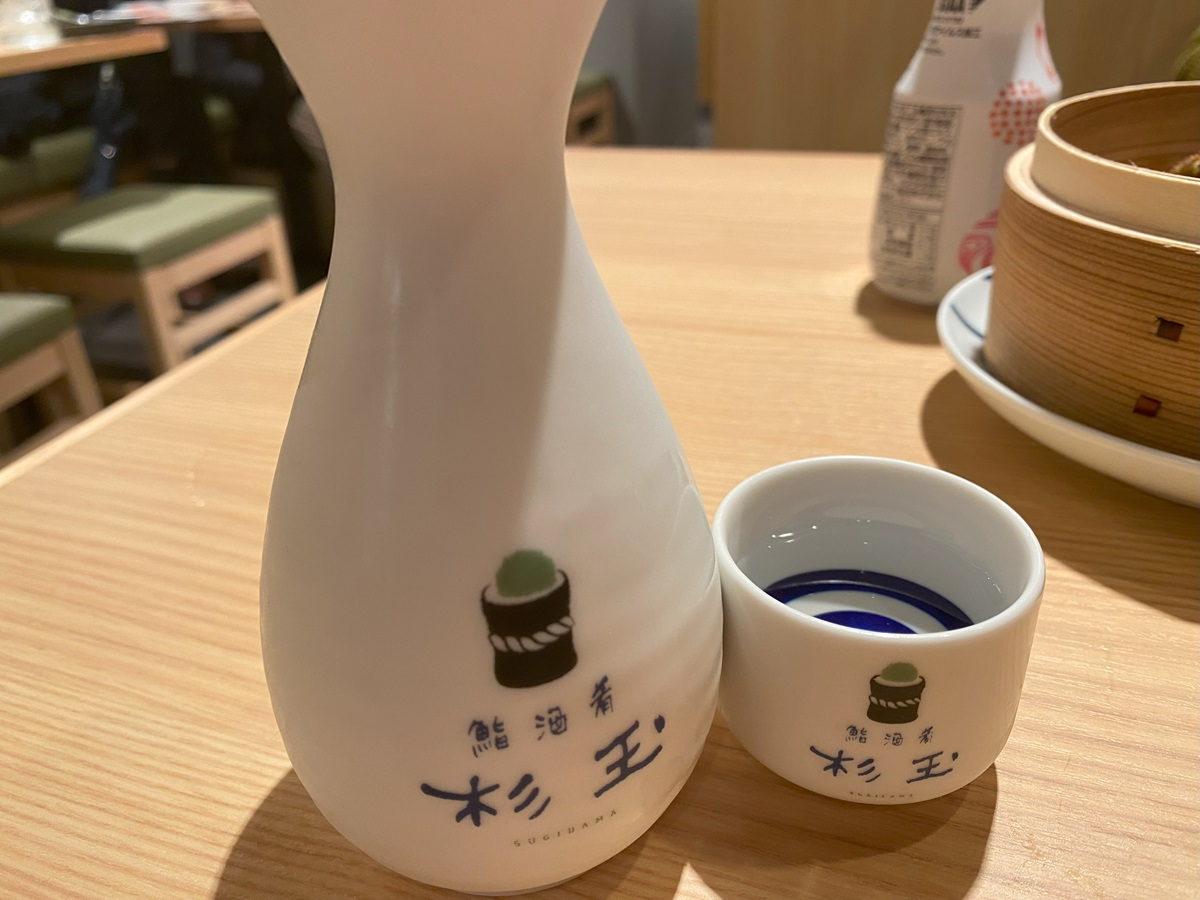 日本酒は半合から注文可能