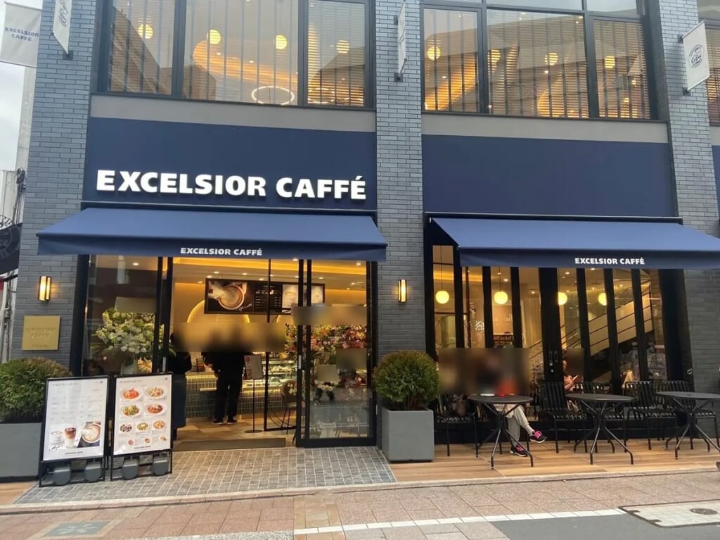 エクセルシオールカフェ自由が丘マリクレール通り店が改装オープンしました