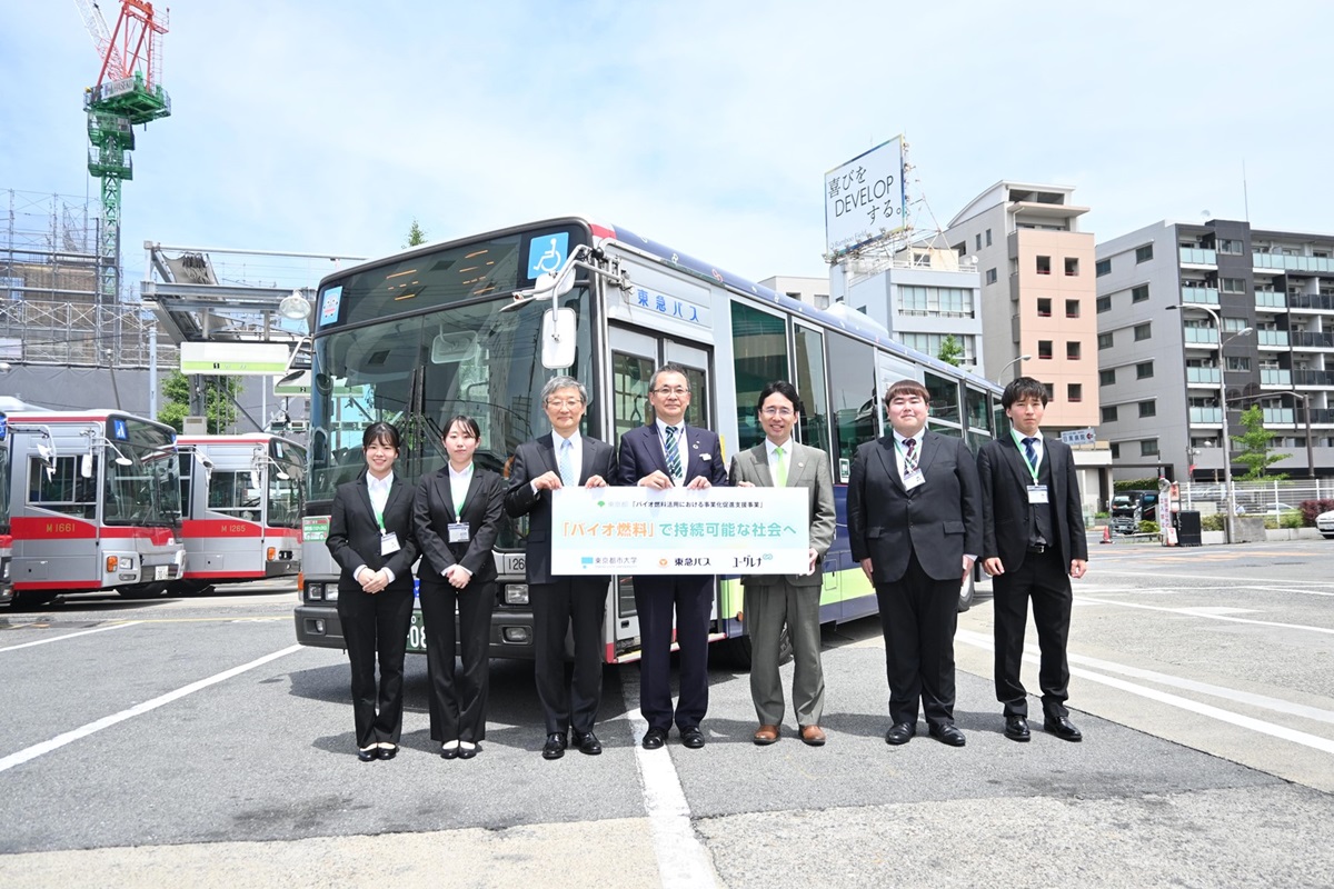 東急バス目黒営業所で開催されたお披露目会