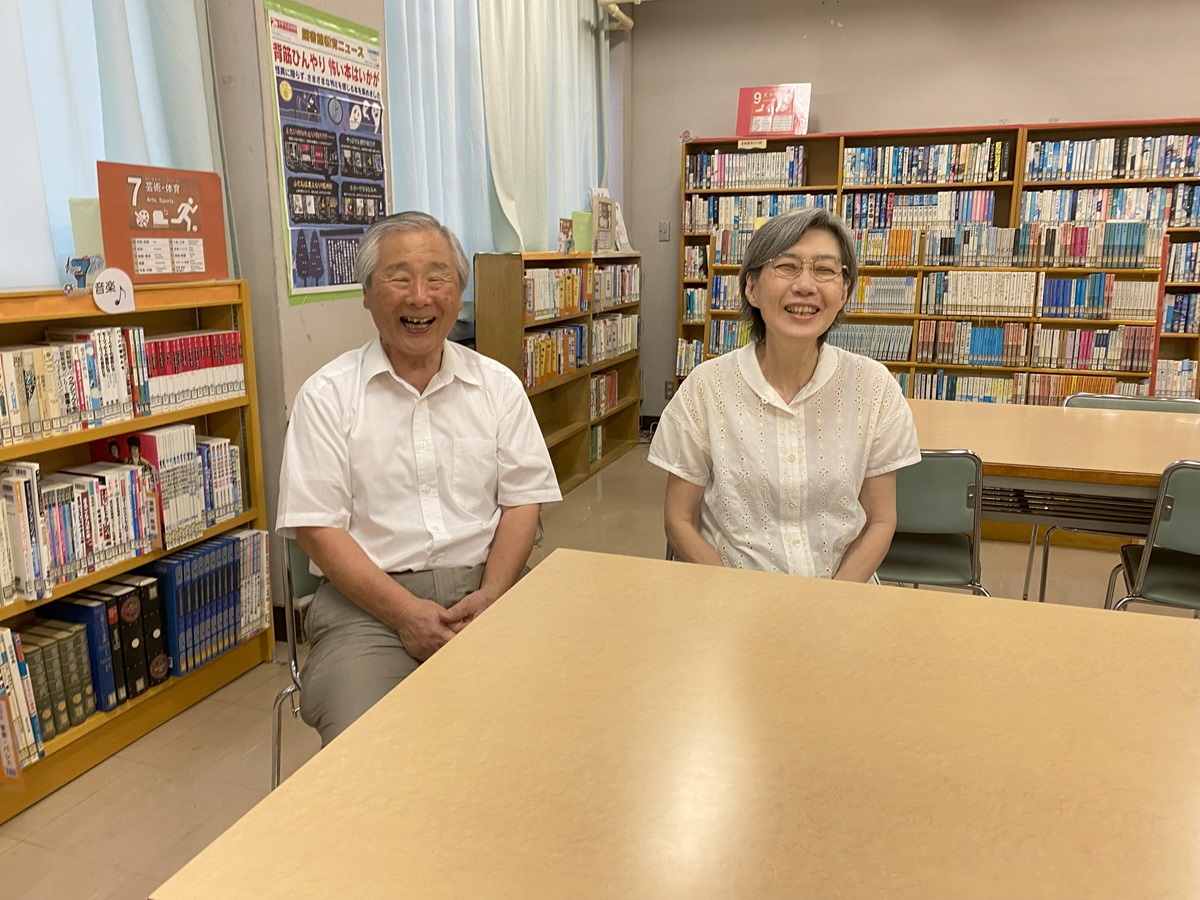 目黒区立第十一中学校・同窓会会長木村さんと