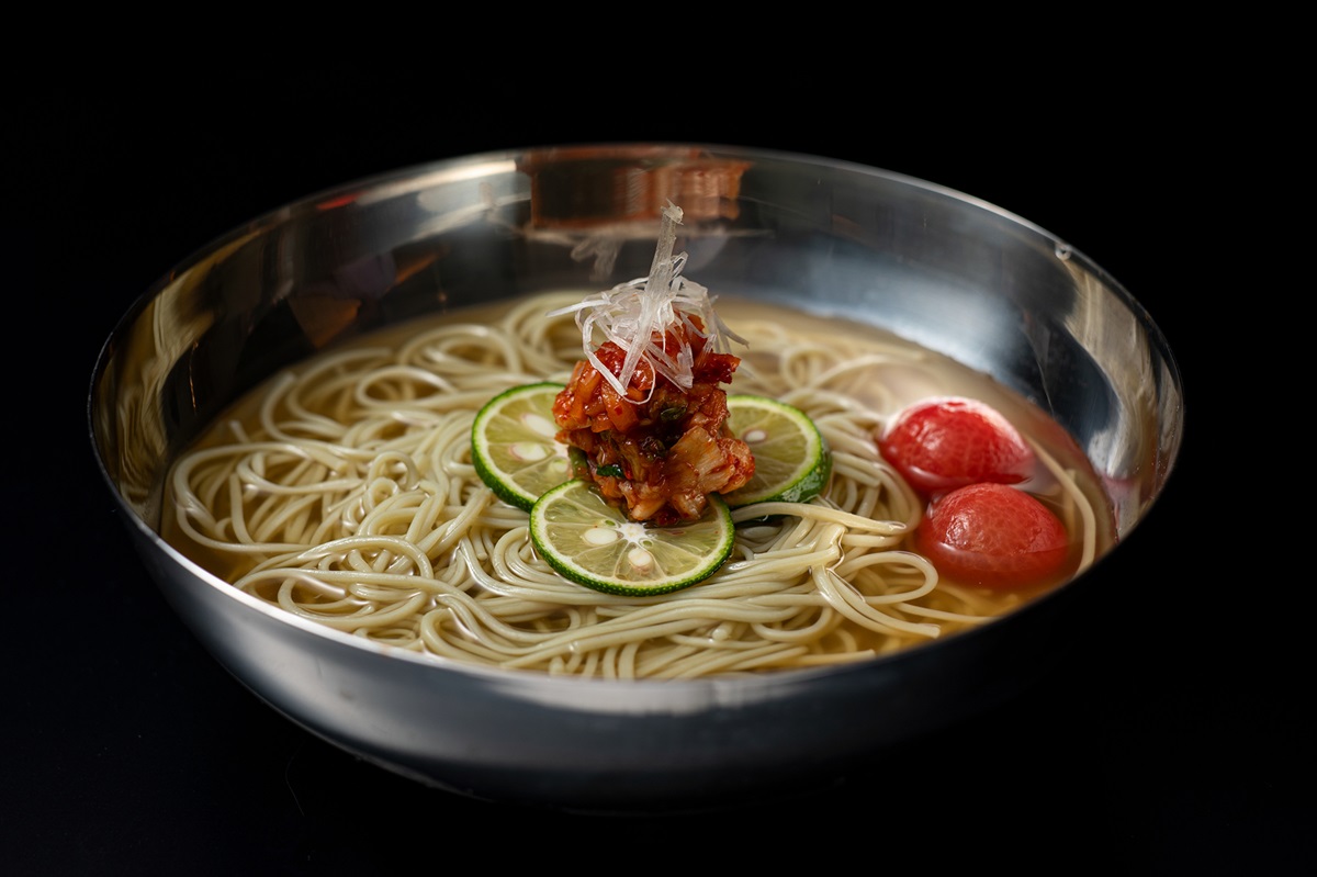 ｢長崎雲仙モリンガ麺｣を使った冷麺