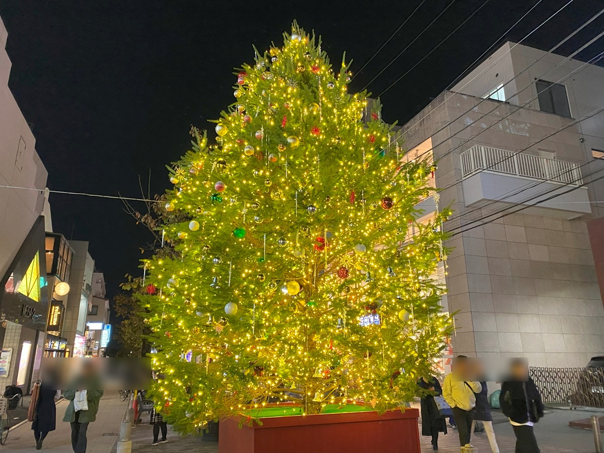 マリクレールクリスマス2024点灯式は終了