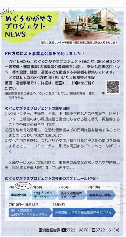 めぐろかがやきプロジェクト・事業者募集