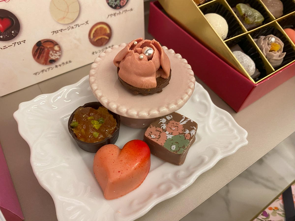 アルティザンショコラの愛らしいデザイン