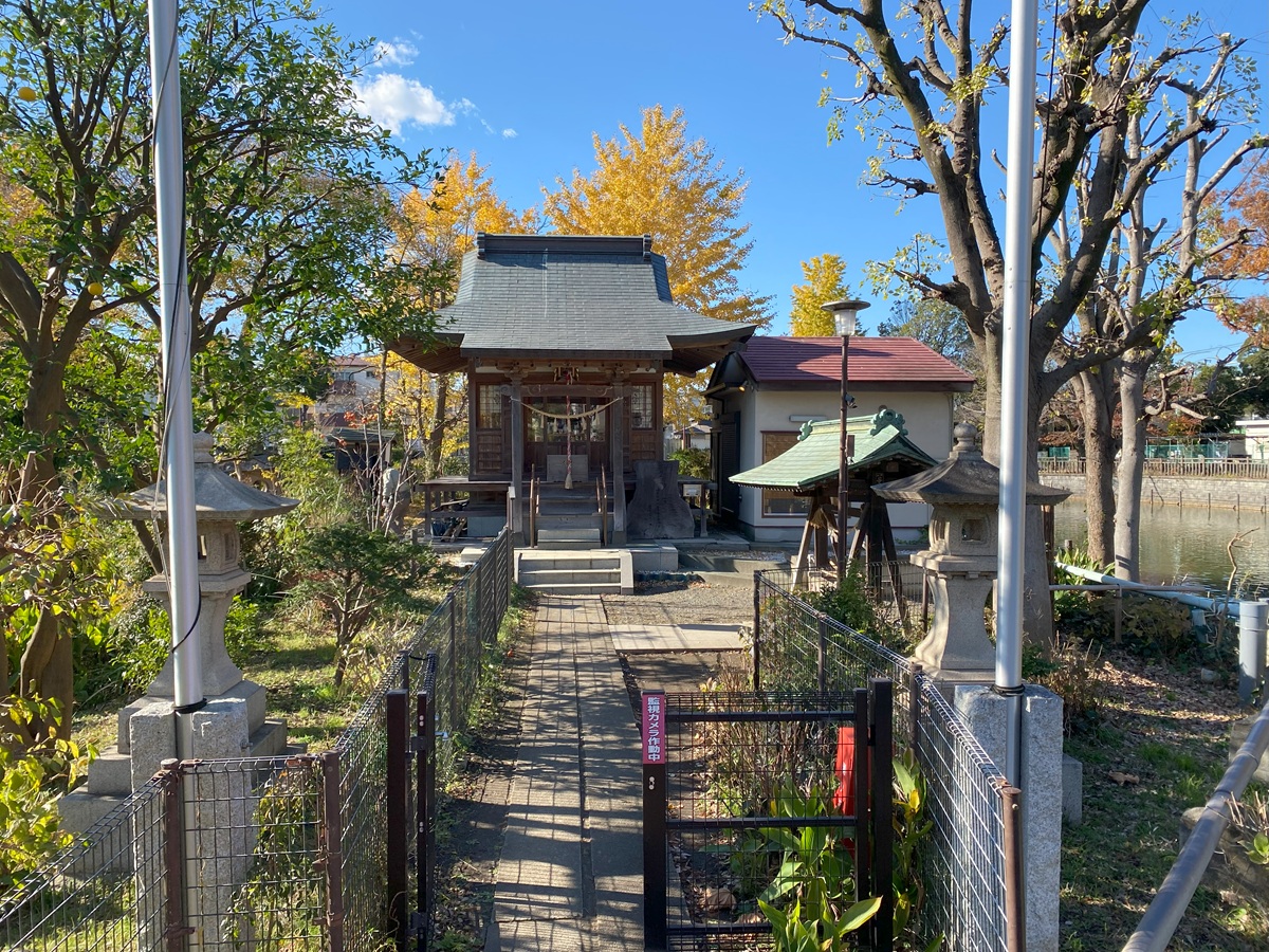 厳島神社に弁天様を祀る