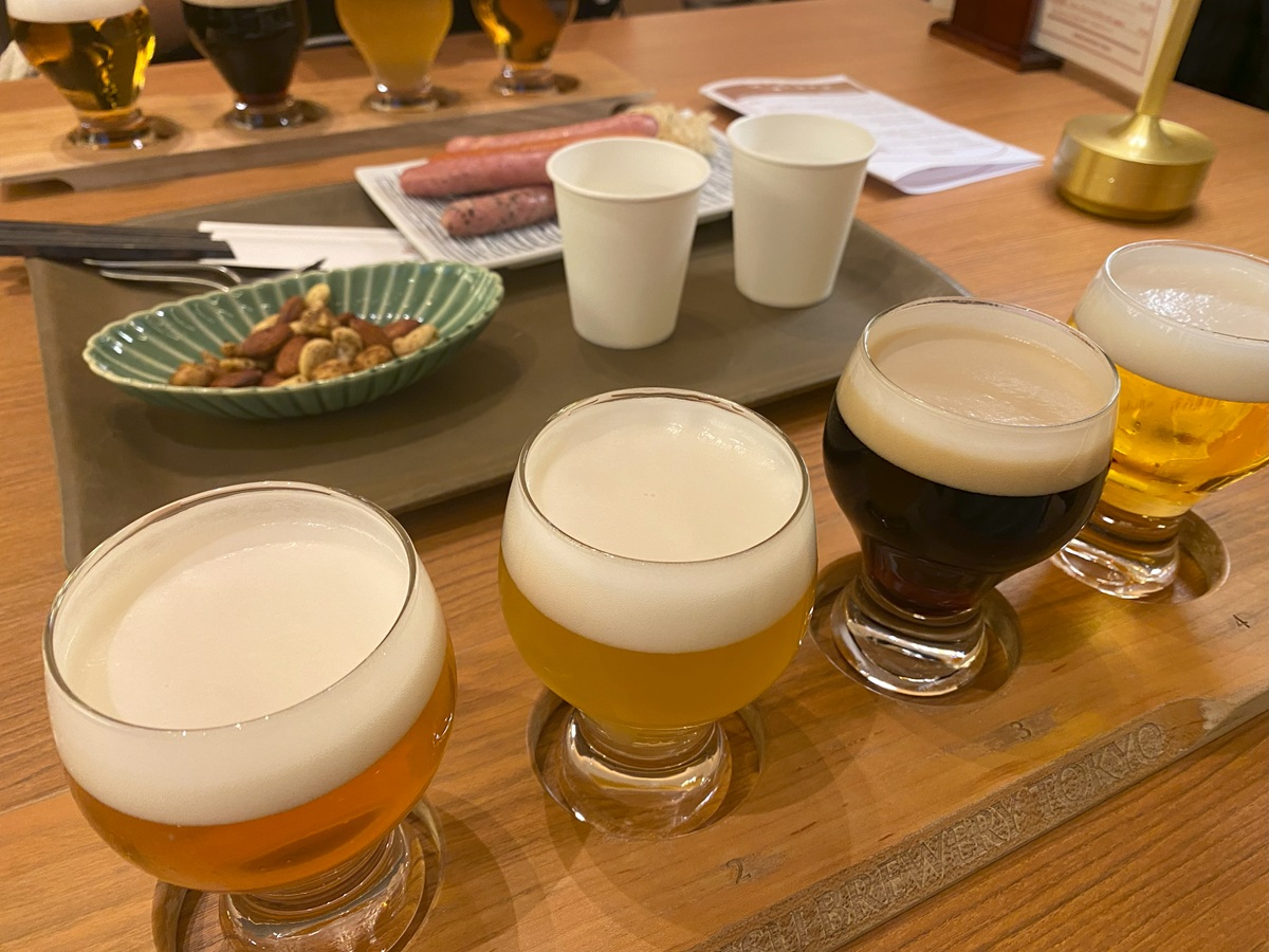 ヱビスビール飲み比べ