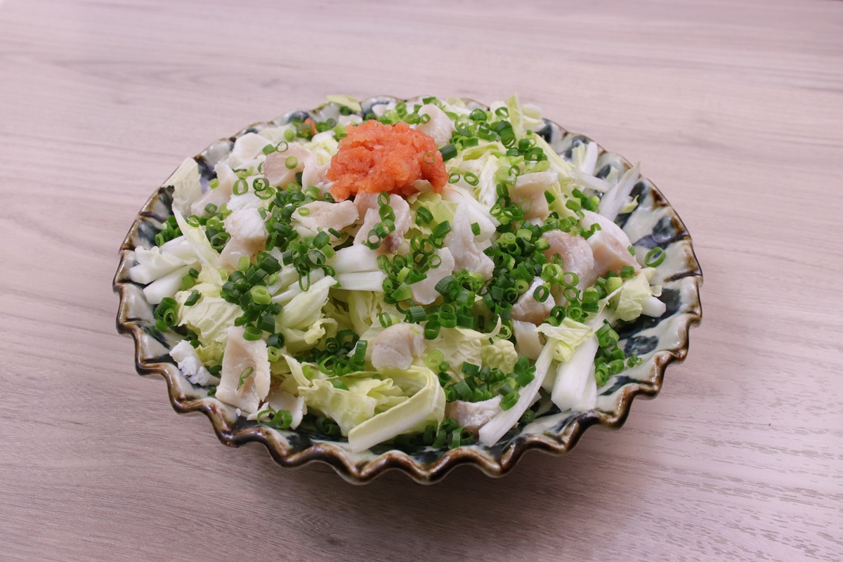 河豚サラダ