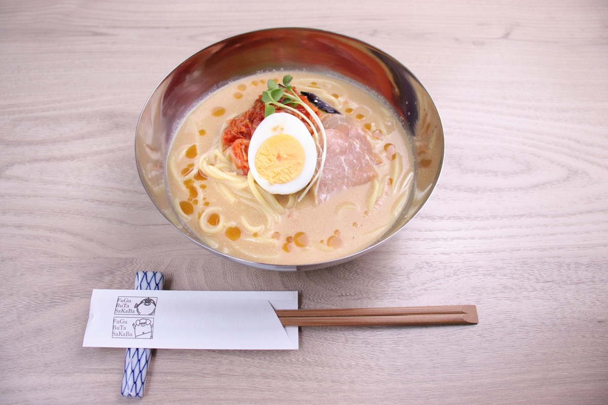 冷やし胡麻豆乳ちゃんぽん