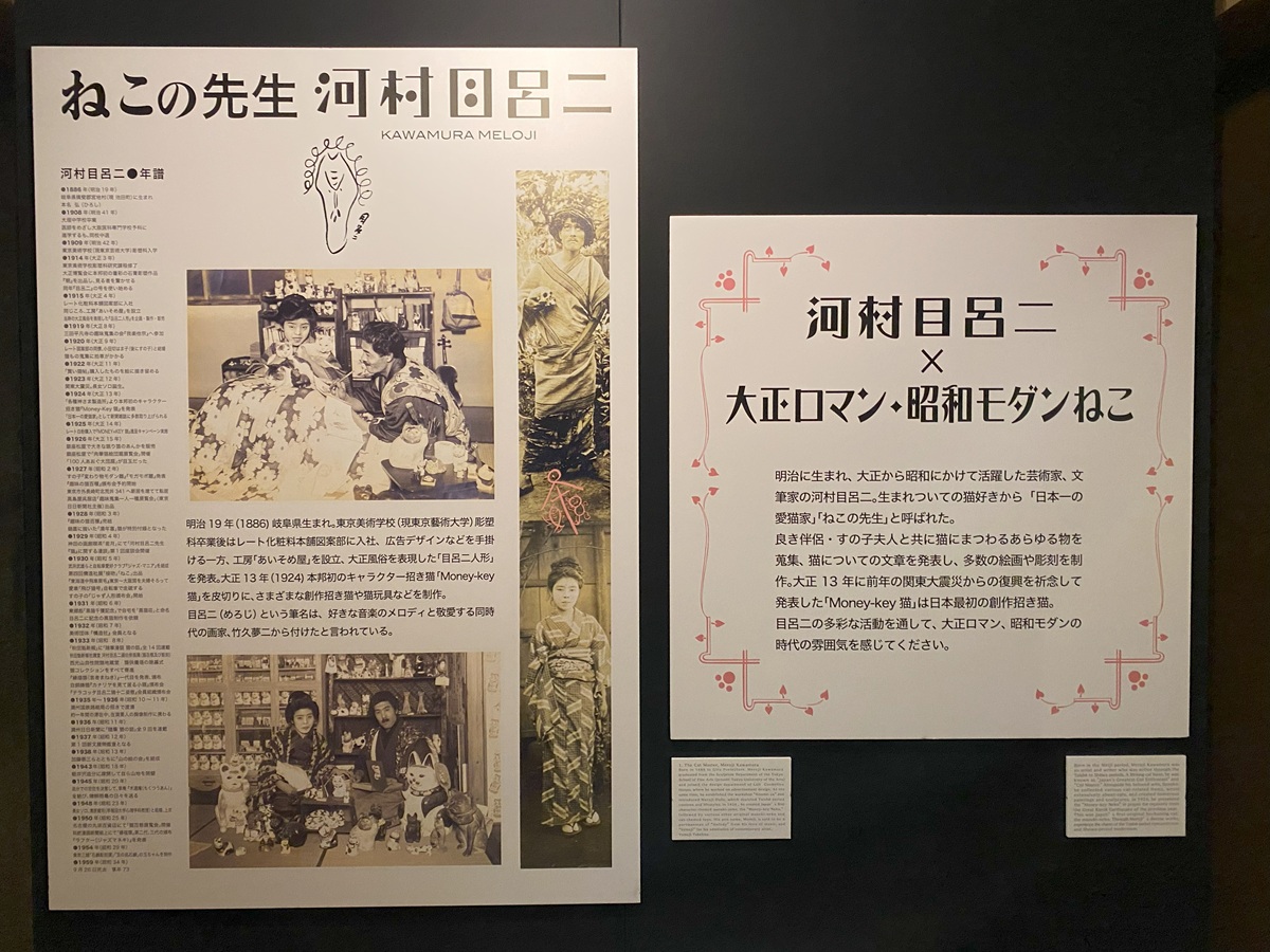 「ねこの先生」河村目呂二