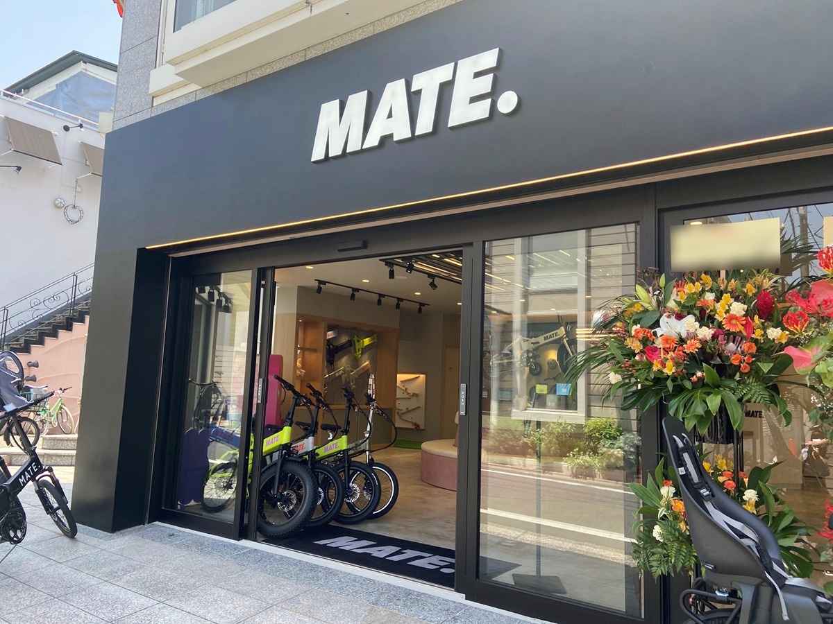MATE.BIKE TOKYO自由が丘はファミリー向けのラインナップ