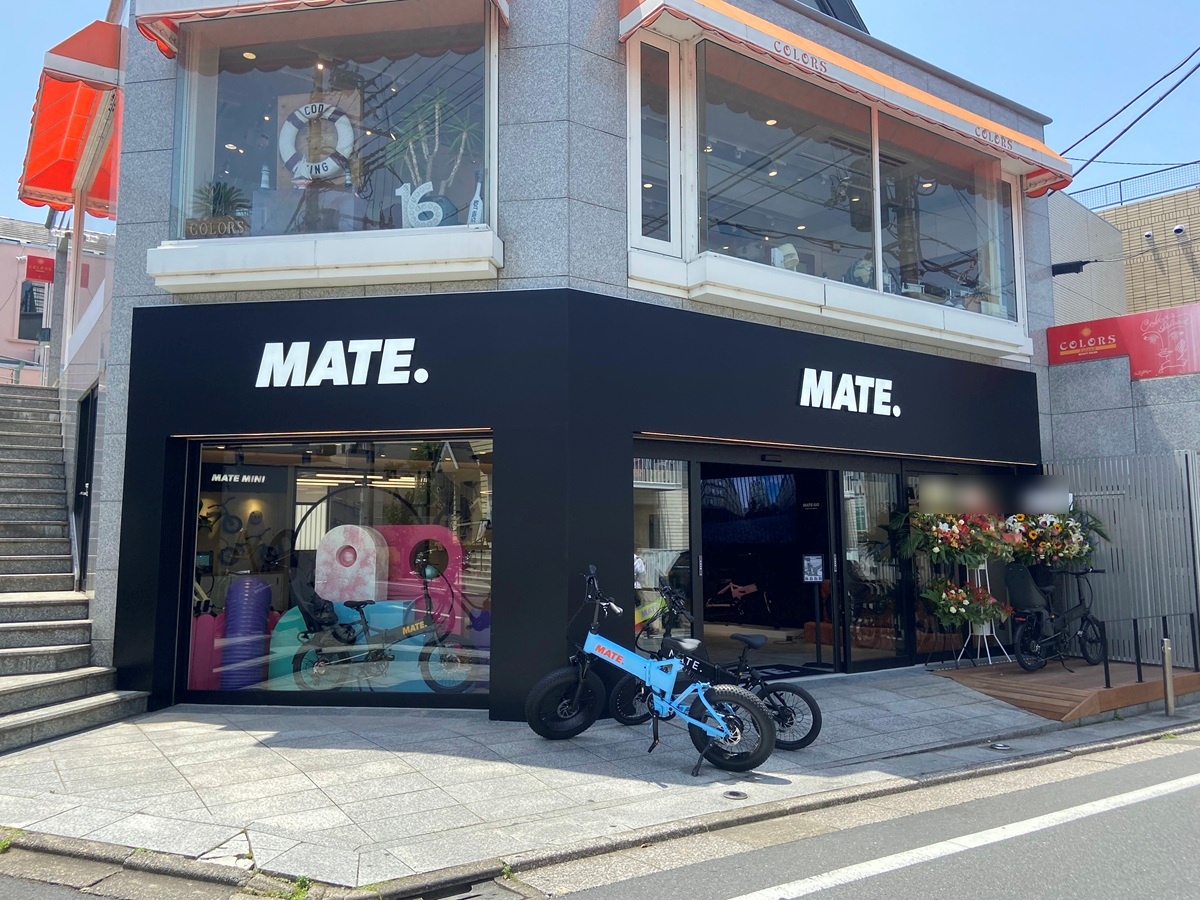 メイトバイクにはキッズスペースもあり