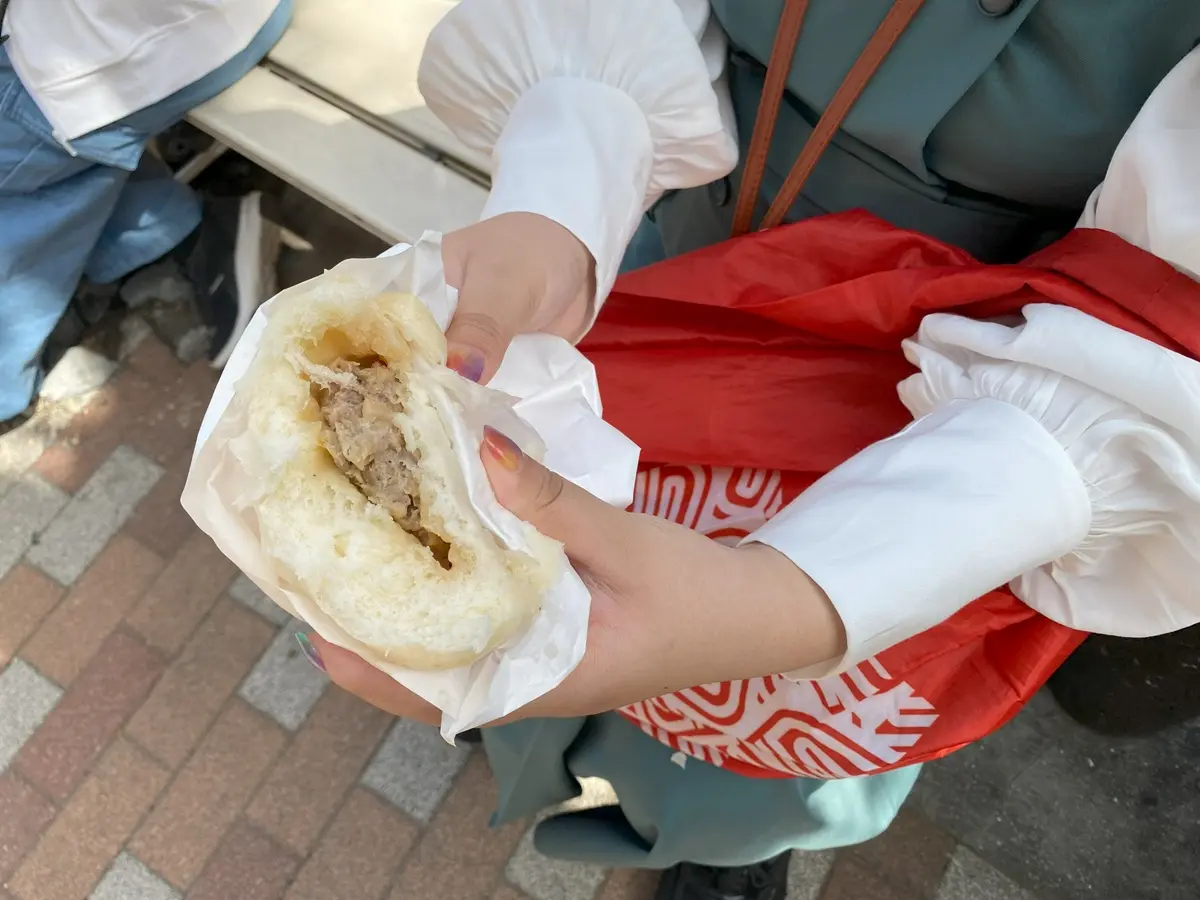 目黒五十番の肉まんはとってもジューシー