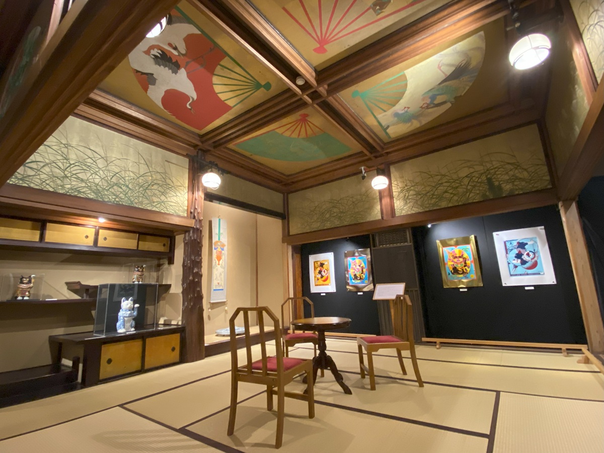 奥の間の展示