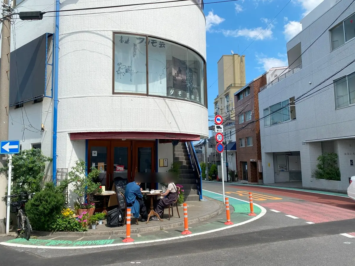 テラス席も