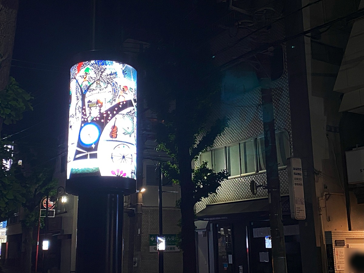 街路灯は中間灯にこだわった