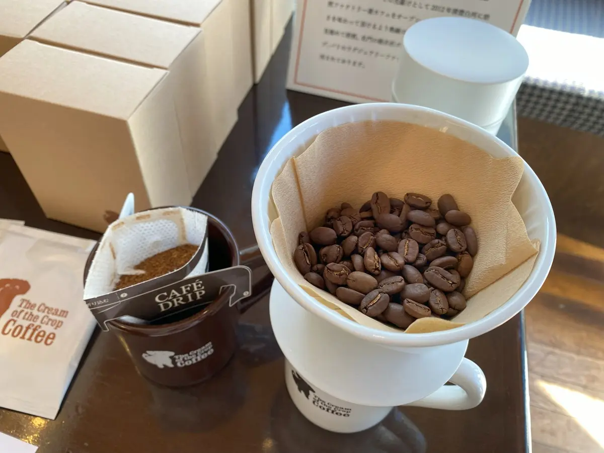 THE CREAM OF THE CROP COFFEE（ザ クリーム オブ ザ クロップ コーヒー）