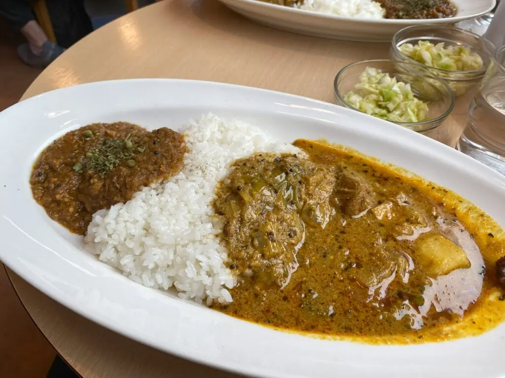 カレースーパースター　ダブルのせカレー