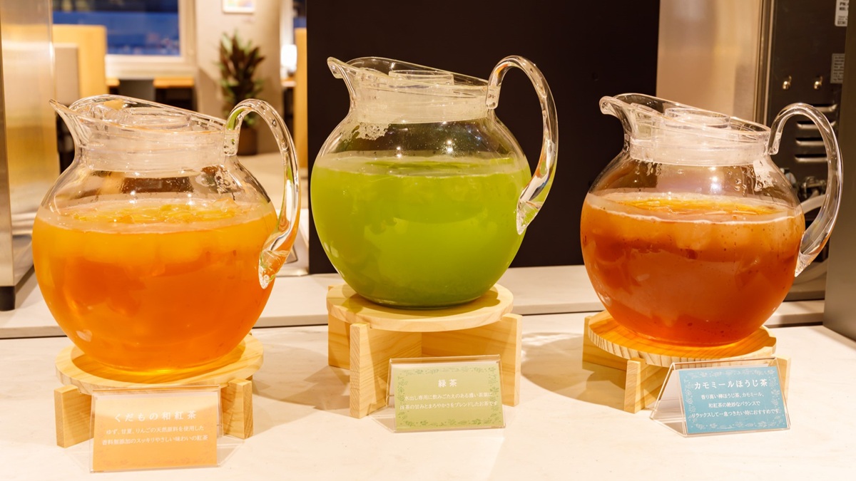 「茶舗 大坂や」で購入可能なお茶もご提供
