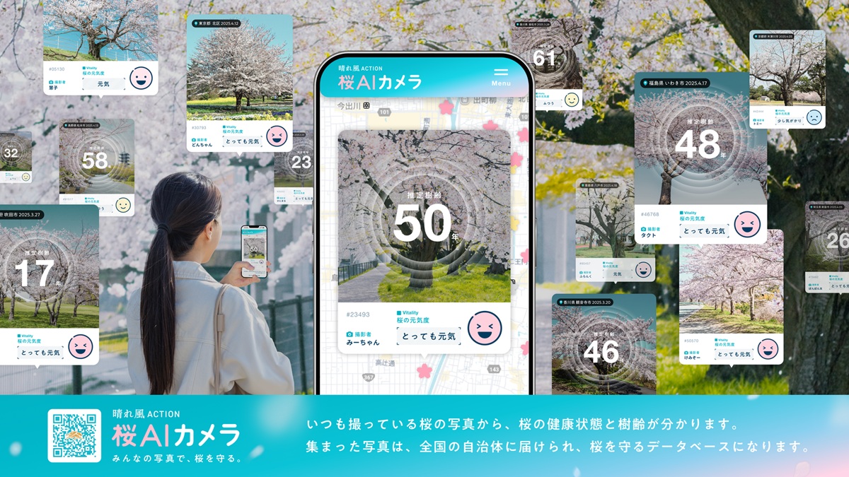 「晴れ風ACTION」AIカメラ