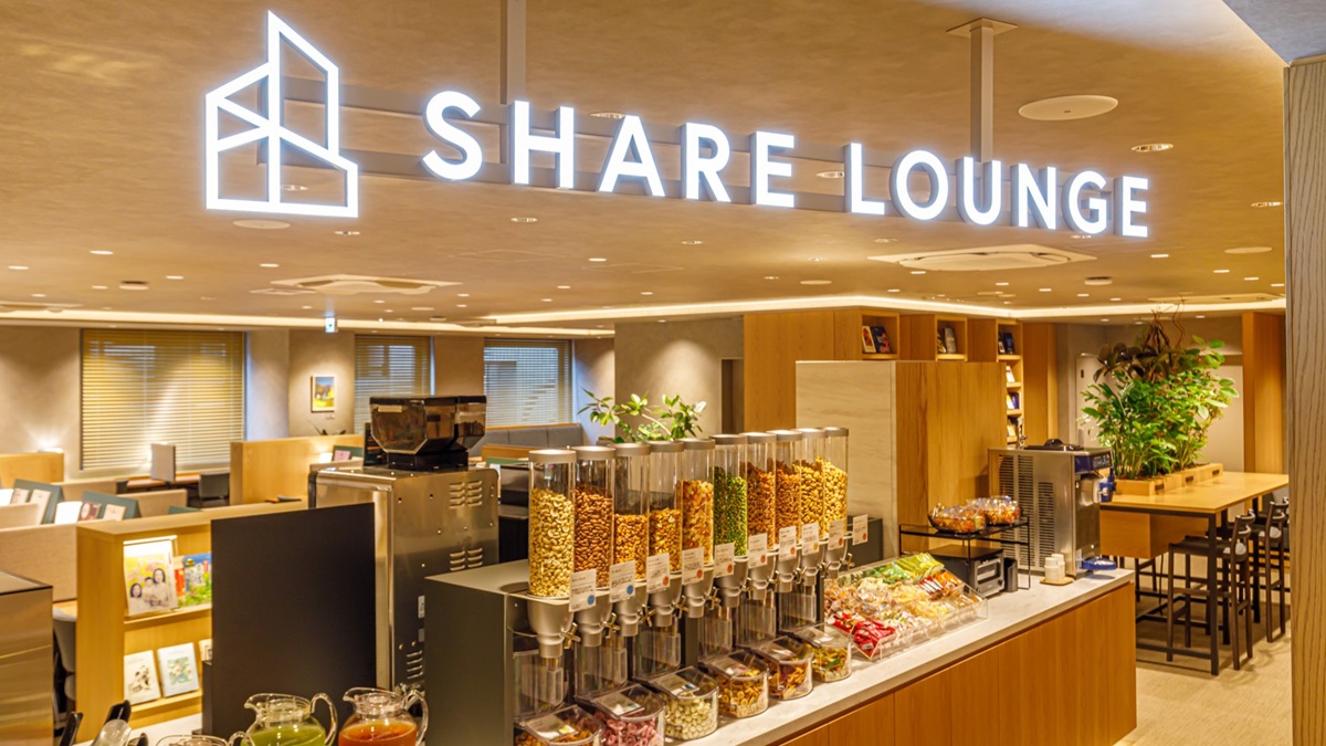 「SHARE LOUNGE Olive LOUNGE都立大学駅前」