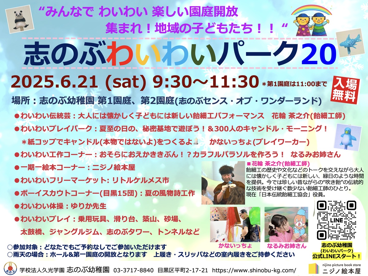 志のぶわいわいパーク20の概要