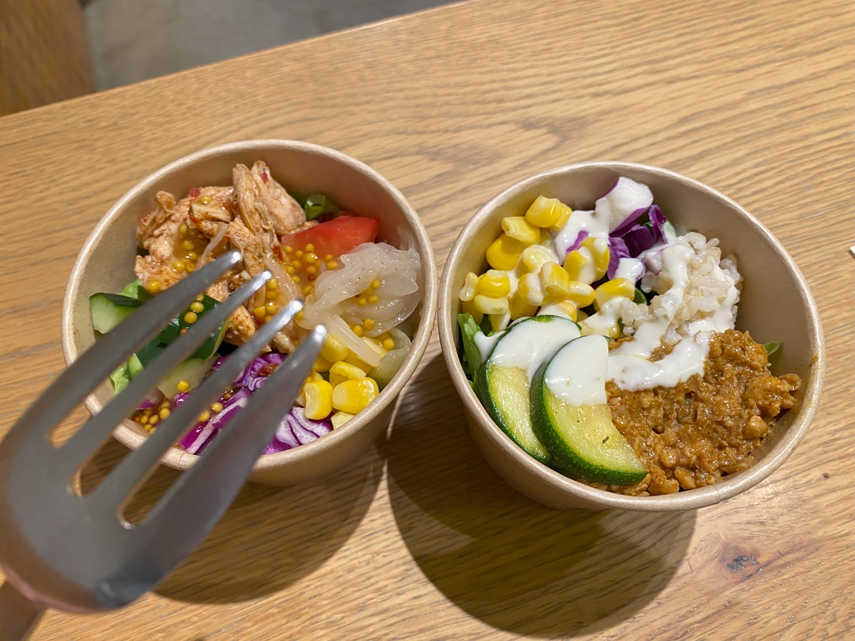 夏限定メニューの試食