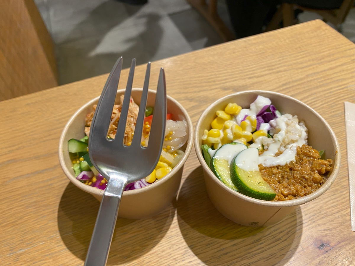 サラダをおいしく食べるために開発されたフォーク