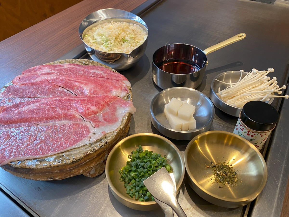 和牛すきやきもんじゃ