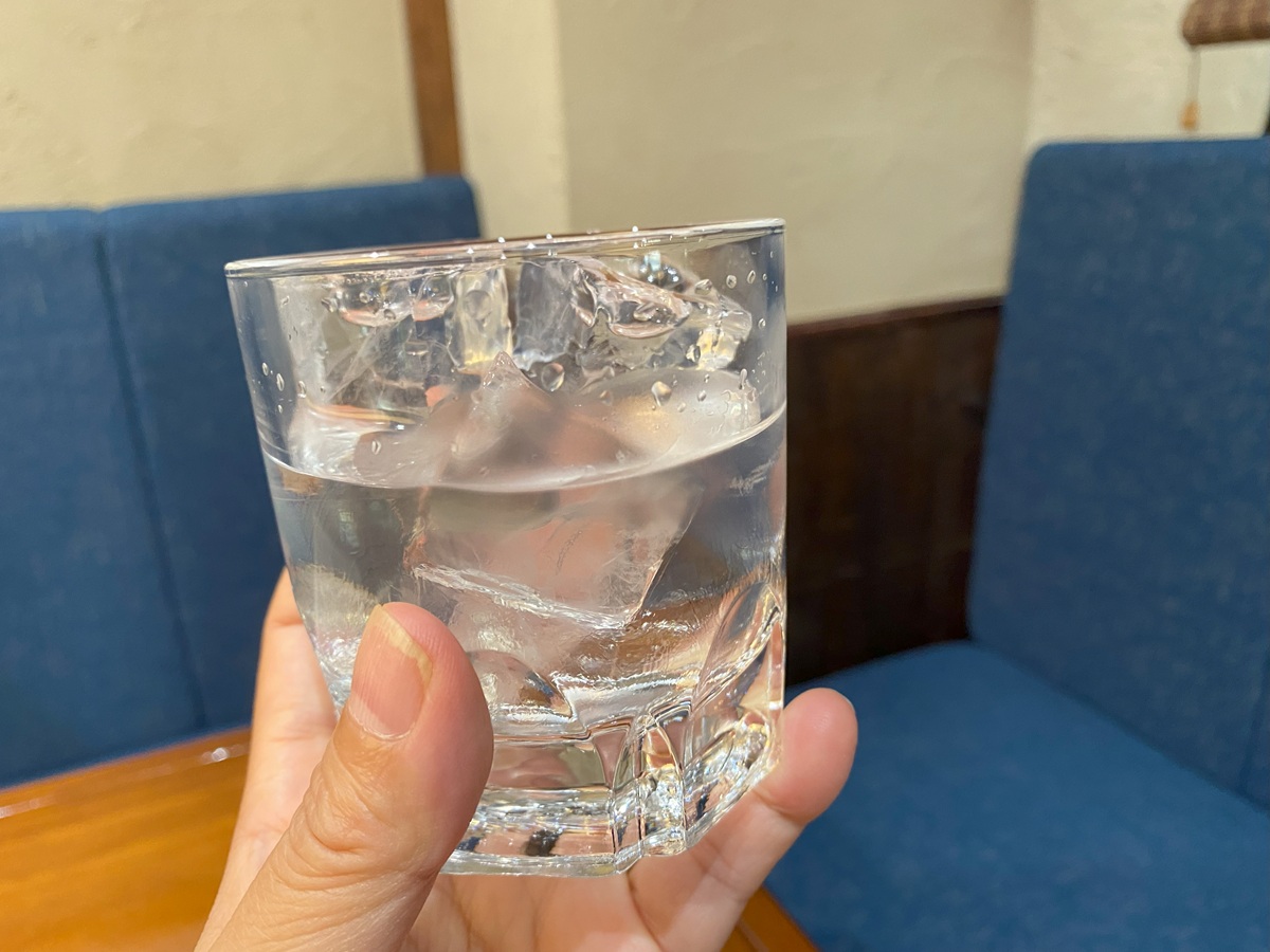 江戸酎のロック
