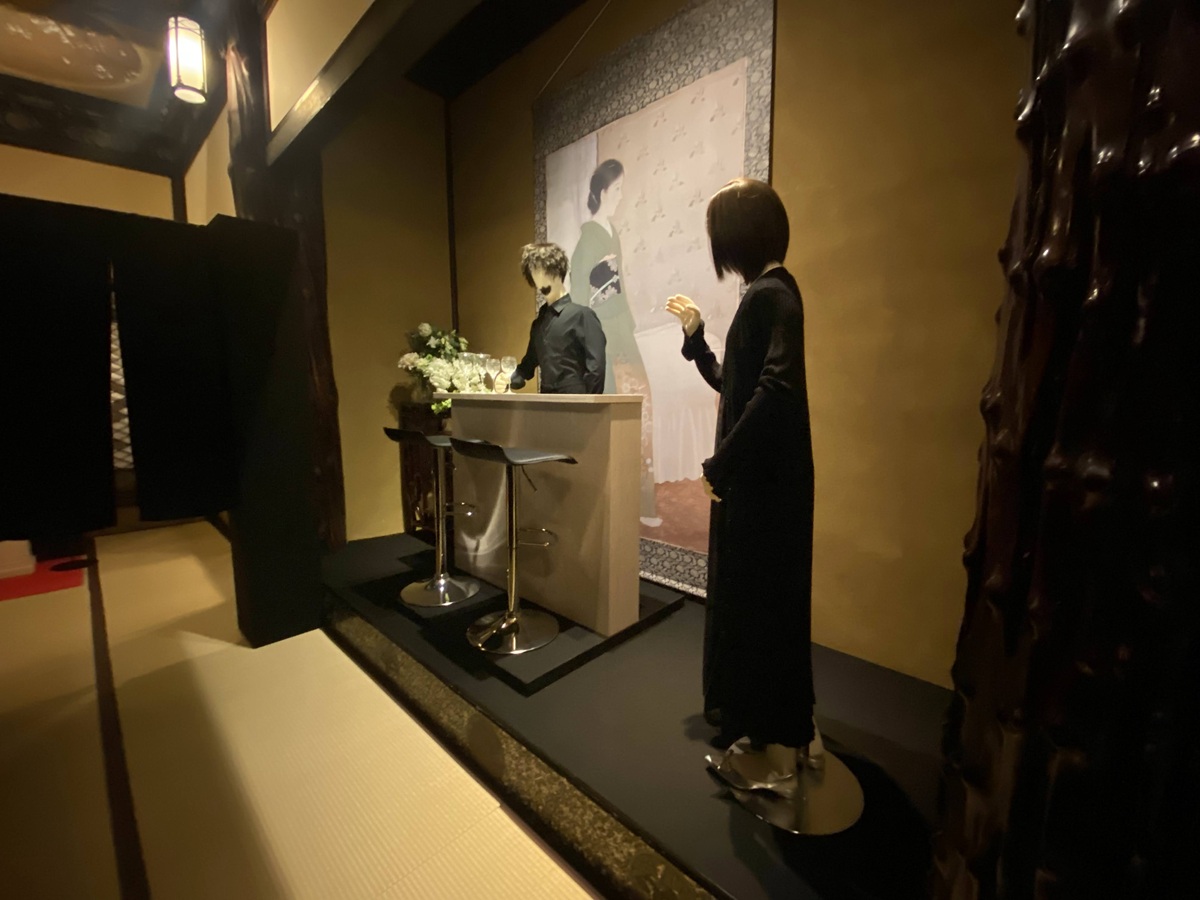 十畝の間の展示